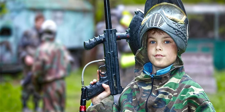 10denní paintballový army letní tábor pro dobrodruhy od 11 let