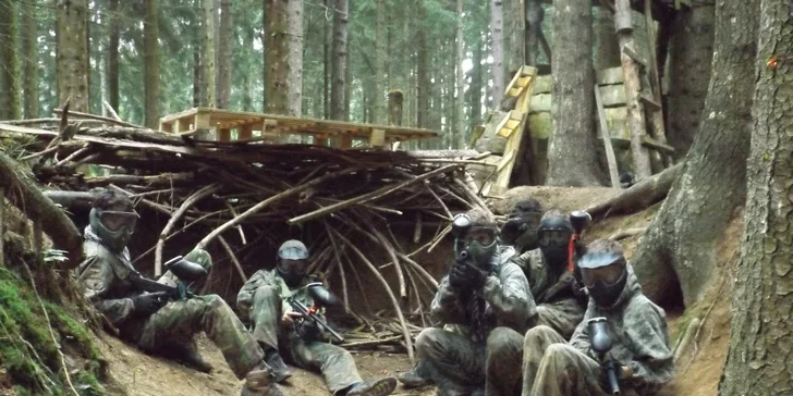 Paintballový letní tábor: 10 dní zábavy pro dobrodruhy od 11 do 19 let