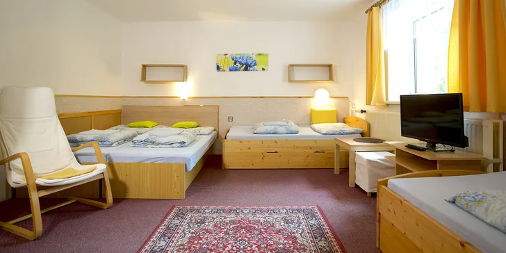 Aktivní pobyt v Krkonoších: hotel přímo na sjezdovce Vyhlídka, polopenze