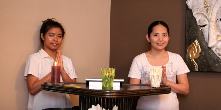 Dopřejte si báječný relax: 30–60minutová thajská masáž podle výběru