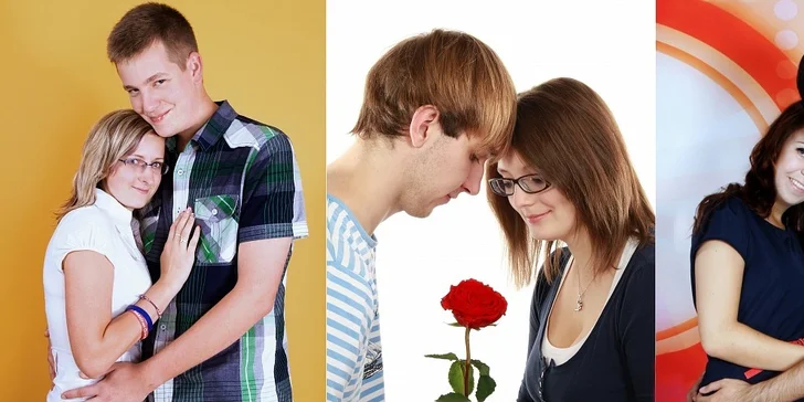 Romantické foto pro zamilované páry