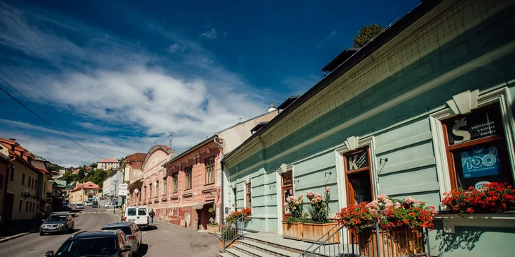 Až 15denní pobyt v UNESCO Bánské Štiavnici: moderní apartmán s krásným interiérem