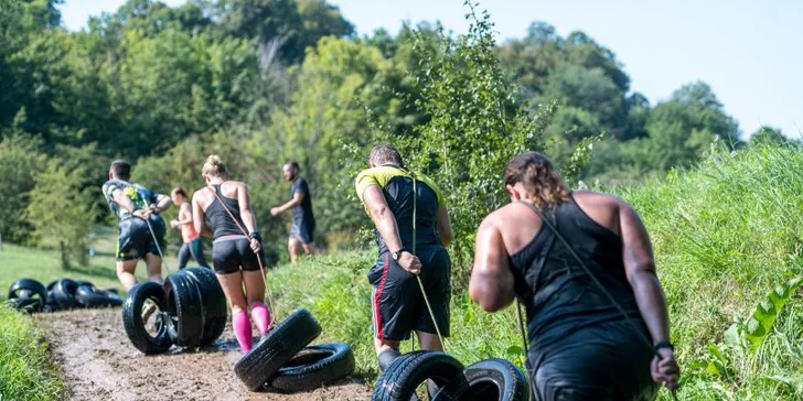 Gladiator Race Josefov: registrace do extrémního závodu, funkční tričko, startovní balíček a medaile