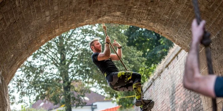 Gladiator Race Josefov: registrace do extrémního závodu, funkční tričko, startovní balíček a medaile