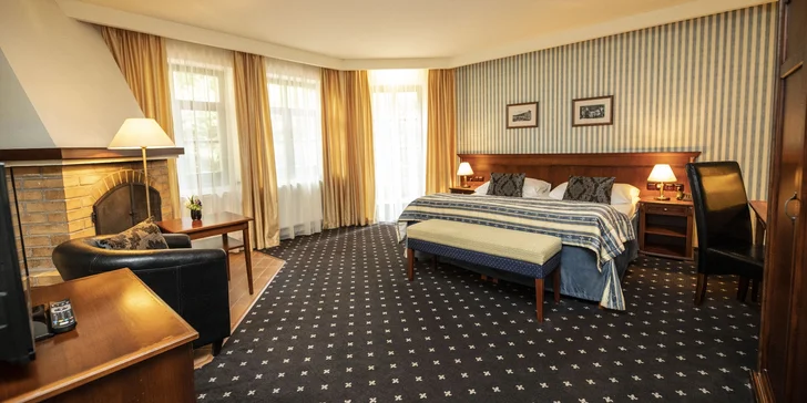 Odpočinkový pobyt v Mariánkách: 4* hotel, plná penze, zábaly a vířivka a bonusová noc zdarma