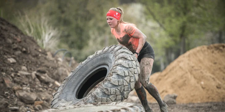 Gladiator Race Nová Paka: registrace do extrémního závodu pro jednotlivce, startovní balíček a medaile