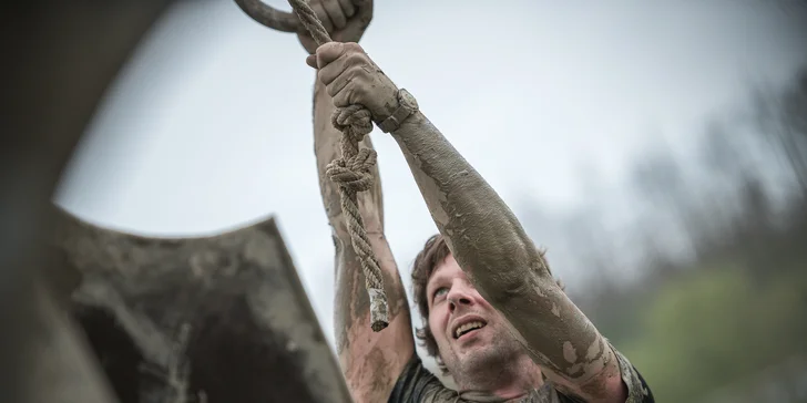 Gladiator Race Josefov: registrace do extrémního závodu, funkční tričko, startovní balíček a medaile