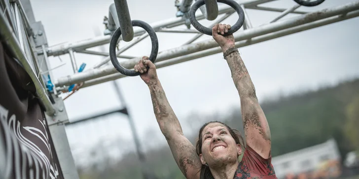 Gladiator Race Josefov: registrace do extrémního závodu, funkční tričko, startovní balíček a medaile