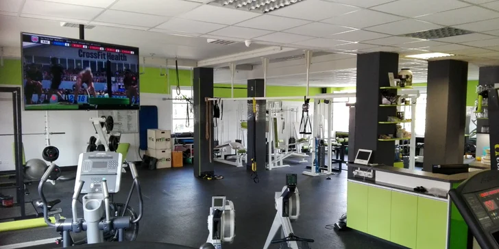 Měsíční nepřenosná permanentka na návštěvy fitness