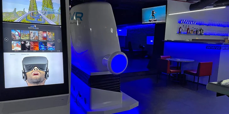 Zažijte zábavu budoucnosti: vstup na libovolný film v 9D Virtual Cinema pro 1 nebo 2 osoby