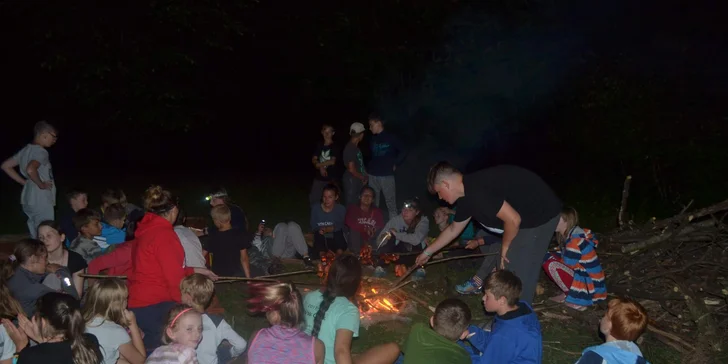 Zálesácký letní dětský tábor: bohatý program s Vikingy či H. Potterem