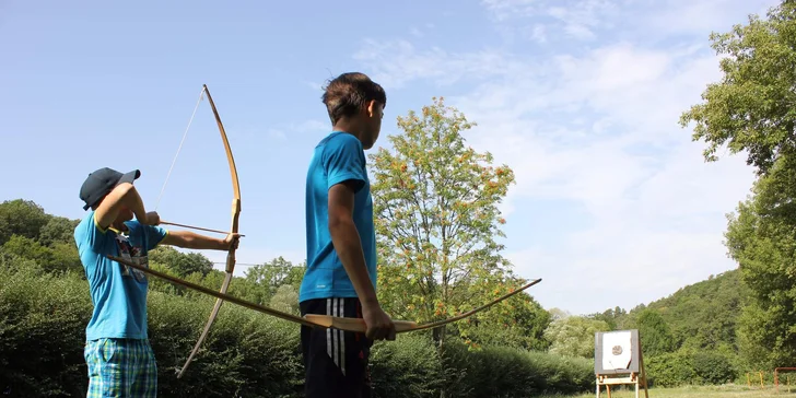Zálesácký letní dětský tábor: bohatý program s Vikingy či H. Potterem