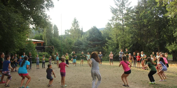 Zálesácký letní dětský tábor: bohatý program s Vikingy či H. Potterem