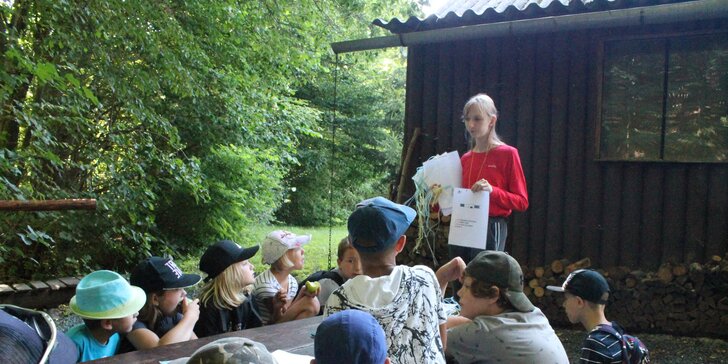 Zálesácký letní dětský tábor: bohatý program s Vikingy či H. Potterem