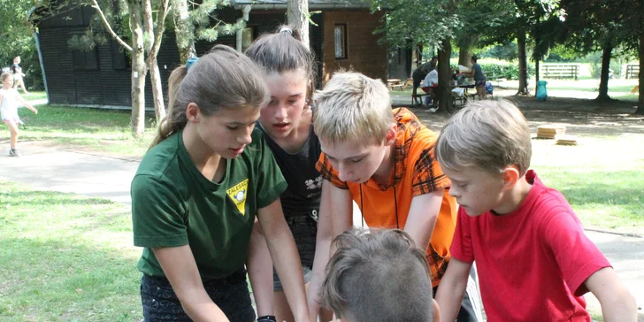 Zálesácký letní dětský tábor: bohatý program s Vikingy či H. Potterem