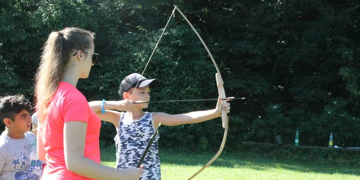Zálesácký letní dětský tábor: bohatý program s Vikingy či H. Potterem