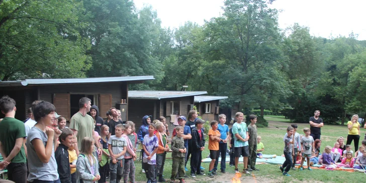 Zálesácký letní dětský tábor: bohatý program s Vikingy či H. Potterem