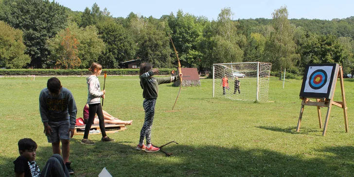 Zálesácký letní dětský tábor: bohatý program s Vikingy či H. Potterem