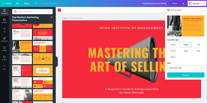 Online kurz Canva: Jak navrhnout dokonalý e-book i kurz pro začátečníky