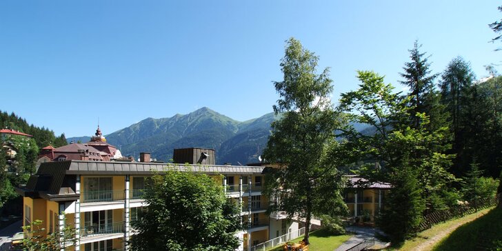 Krásy rakouských Alp: 4* hotel s polopenzí a wellness v srdci Bad Gasteinu