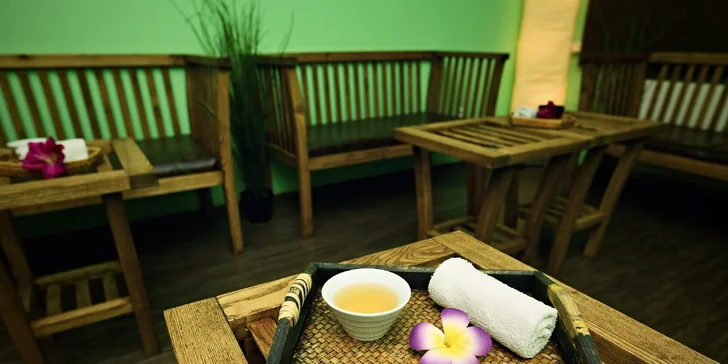 Tradiční thajské masáže v Thai Sunu: výběr z 5 luxusních 60minutových masáží