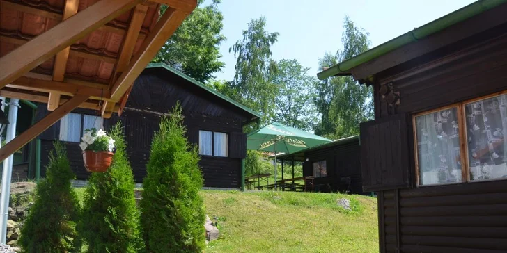 Až 8denní pobyt přímo u Lipna: polopenze, venkovní bazén i vířivka