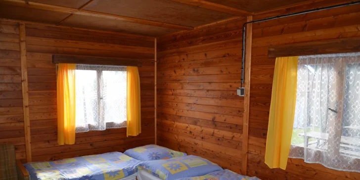 Až 8denní pobyt přímo u Lipna: vířivka, pokoj, bungalov či apartmán nebo chatka