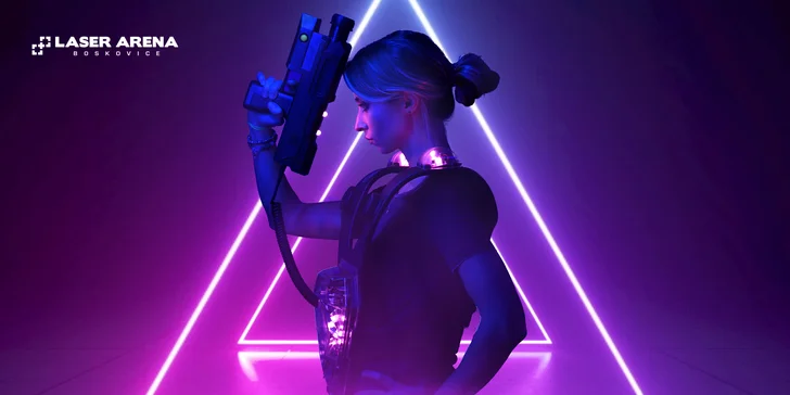 Laser Aréna Boskovice: vouchery až pro 6 os. na 1 či 2 čtvrthodinové hry