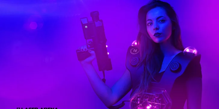 Laser Aréna Boskovice: vouchery až pro 6 os. na 1 či 2 čtvrthodinové hry