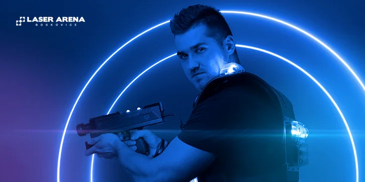 Laser Aréna Boskovice: vouchery až pro 6 os. na 1 či 2 čtvrthodinové hry