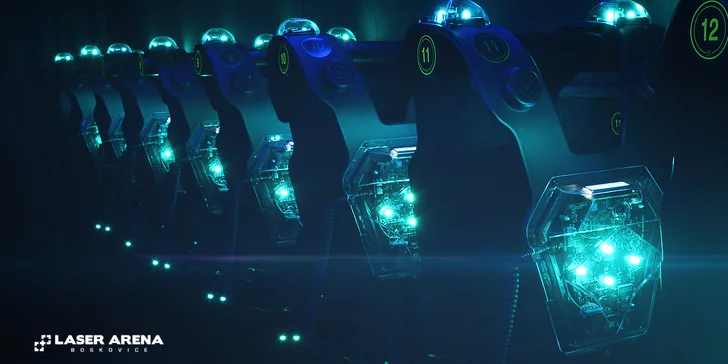 Laser Aréna Boskovice: vouchery až pro 6 os. na 1 či 2 čtvrthodinové hry
