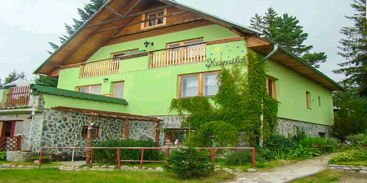 Pobyt v Tatranské Štrbě: 1 km od zubačky na Štrbské pleso
