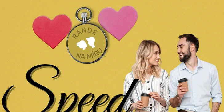 Speed dating: 1 vstup na online rande nebo osobní setkání v kavárně v Ostravě