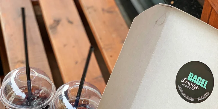 Box z Bagel Lounge: obložené bagely, hranolky i nápoje k odnosu s sebou