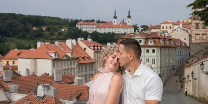 Na památku: focení na nejkrásnějších místech v centru Prahy až pro 7 osob