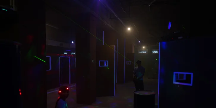 Lasergame pro 1–8 hráčů: 15min. přestřelka ve všední dny i o víkendu