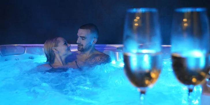 Relax v privátním wellness: 90 či 120 min. i se šampusem