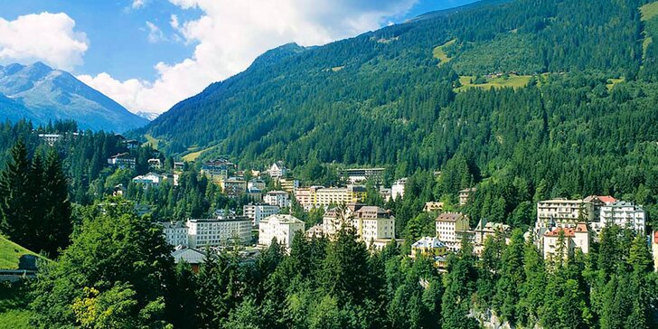 Krásy rakouských Alp: 4* hotel s polopenzí a wellness v srdci Bad Gasteinu
