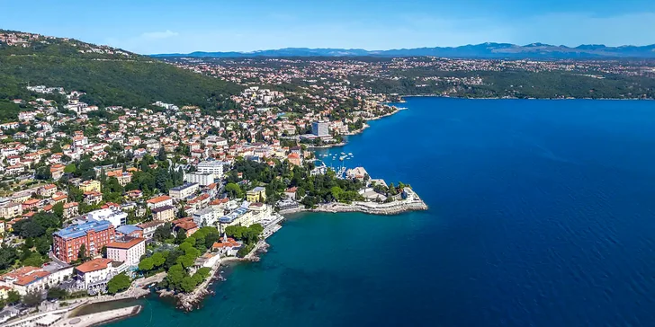 5* dovolená v Rijece: hotel Hilton se soukromou pláží, wellness a snídaní