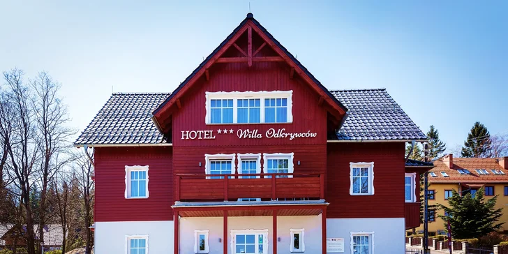 Aktivní pobyt na polské straně Krkonoš: polopenze, sauna, nordic walking hole