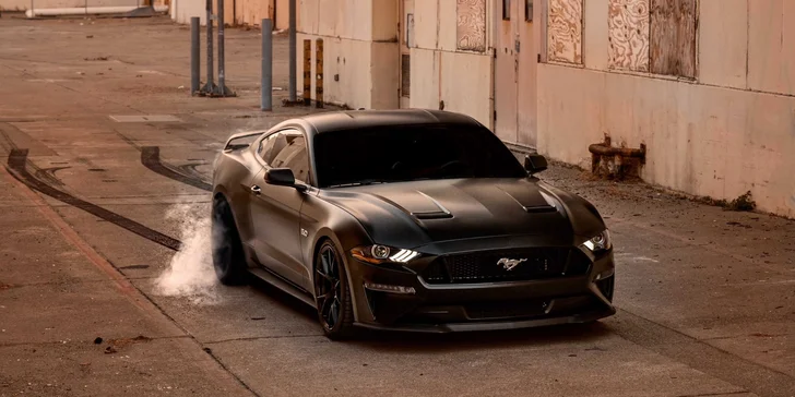 Řidičem i spolujezdcem ve Fordu Mustang GT 5.0: 15–60 minut jízdy s dálniční známkou včetně paliva