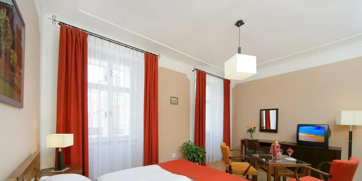 V centru Vrchlabí, na dosah přírody: pobyt s dobrým jídlem i relax ve wellness
