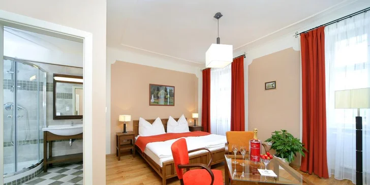 V centru Vrchlabí, na dosah přírody: pobyt s dobrým jídlem i relax ve wellness