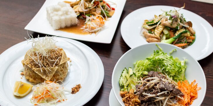 Výběr z 6 vietnamských jídel na Starém Městě pro 1 i 2 osoby