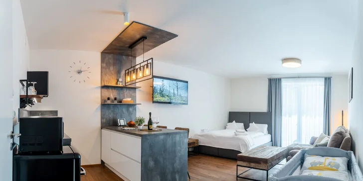 Luxusní apartmány ve Vrchlabí pro dva či rodinu