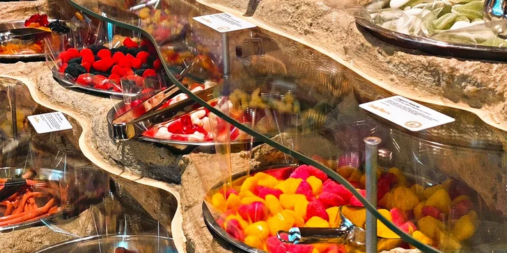 Dárkové poukazy v hodnotě 250–500 Kč do Candy miners: bonbony, oříšky, ovoce a další sladkosti