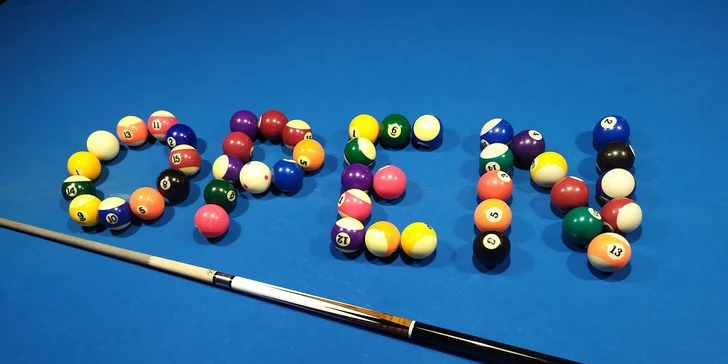 Billiard na 1 nebo 2 hodiny a nápoje dle výběru pro dva