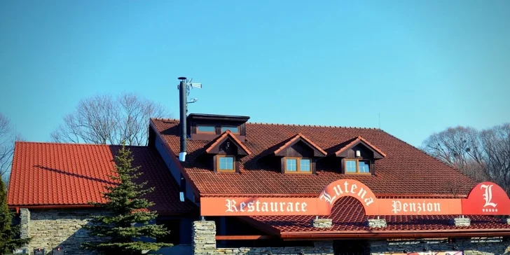 6chodové degustační menu pro 2 osoby: uzený pstruh, panenka i kachní prso