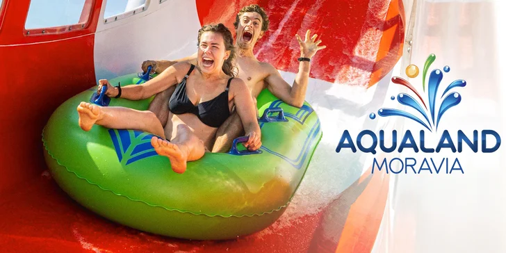 Léto na plné pecky: Aqualand Moravia s novým dětským vodním hradem a vodní horskou dráhou High Five
