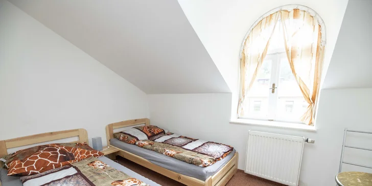 Až 8denní pobyt v Krkonoších: apartmány až pro 8 osob, zahrada i bazén